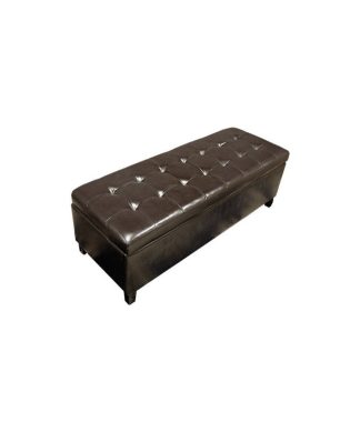 Warehouse Of Tiffany Tuffed Storage Bench WT-W7077 MANY BLACK