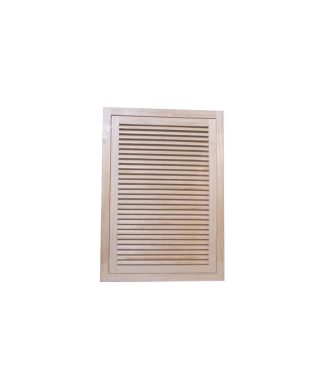 Wood Return Air Filter Grille, 20"x30", Standard Square Edge, Standard Sqaure Ed