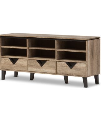 Wales TV Stand - Light Brown