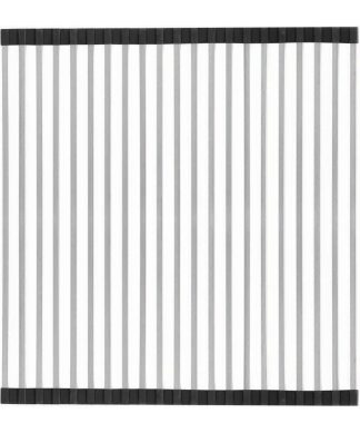 Whitehaus Kitchen Roll Mat With Brushed Stainless Steel Finish WHNPLRM-BSS