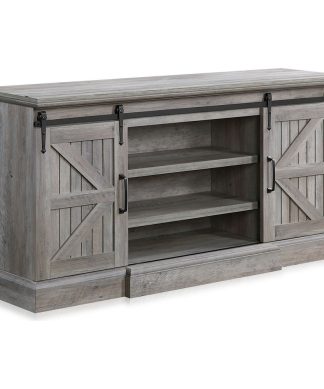 60" Universal Stand Console Fit TV's Up to 65", Gray Wash