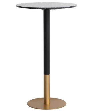 23" Pub Table, Black