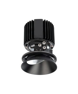 Volta 4.5" LED Round Adjustable, Light Narrow 25 2700K Warm White, Black