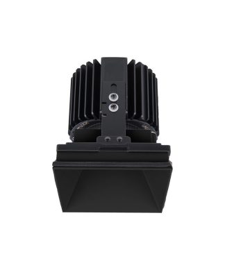 Volta 4.5" LED Square Invisible, Light Engine Wide Flood 60 3500K White, Black