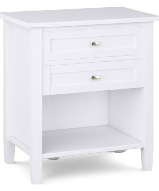 Warm Shaker Bedside Table