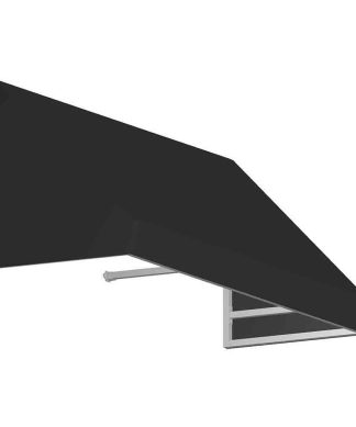 3' New Yorker Window/Entry Awning, Black