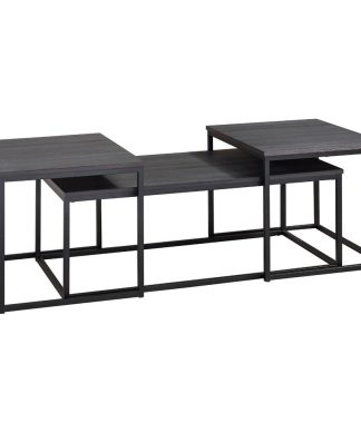 Yarlow Black Occasional 3-Piece Table, Set