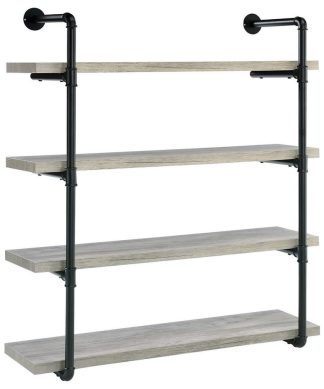 40" Wall Shelf, Gray Driftwood