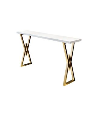 55" Rectangular Bar Height Pub Table Dining Table for Breakfast Nook Solid Wood