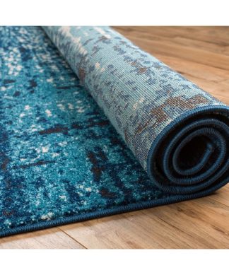 Well Woven Sydney Vintage Blue Area Rug, 7'10''x10'6"