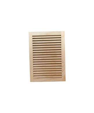 Wood Return Air Grille, 18"x24", Standard Square Edge