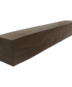 6"H x 10"D x 84"W Riverwood Faux Wood Fireplace Mantel, Burnished Mahogany