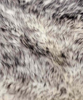 7'x6' New Zealand Octo Sheepskin Rug, Gradient Gray
