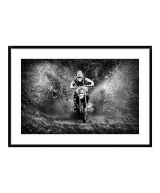 "Untitled" Framed Digital Print by GS Paul, 44x31"
