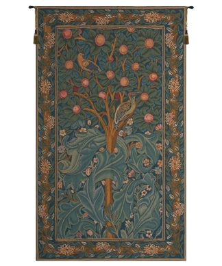 Woodpecker without Verse European Tapestry Wall hanging