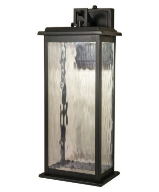 Weymouth Wall Light Mount-Led, Gun Metal, 7.13"X17.75"