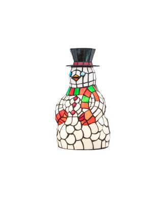 14 High Snowman Accent Lamp