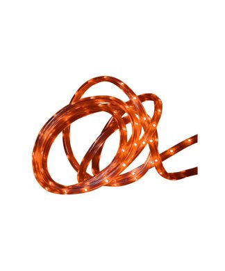 10' LED Indoor/Outdoor Christmas Linear Tape Lighting, Orange