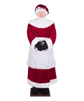 5' 8" Mrs Santa Standing Or Sitting