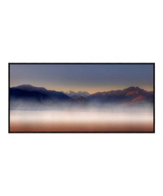 "The Alps" Framed Canvas Giclee by Joana Kruse, 37x18"