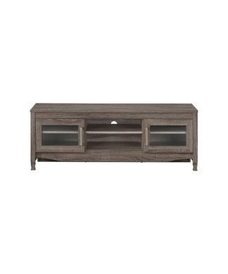 15.75 inch vintage TV table Gray TV stand