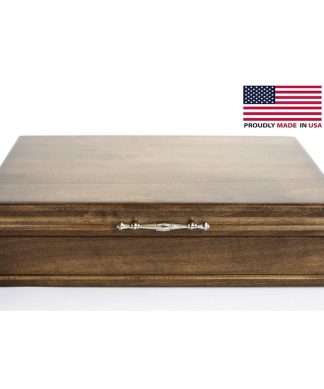 #F00W TRADITIONS Flatware Chest; ENGLISH WALNUT Finish