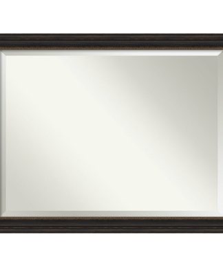 Wall Mirror Bathroom Vanity Mirror Accent Bronze, Outer Size 45x35