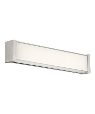WAC Lighting Svelte 16" LED Bath & Wall Light, Brushed Nickel