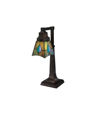 19.5H Mackintosh Leaf Desk Lamp