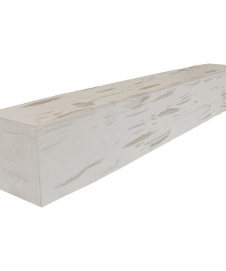8"H x 10"D x 72"W Pecky Cypress Faux Wood Fireplace Mantel Ready for Paint