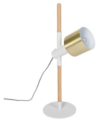 White Gold Task Desk Lamp | Zuiver Ivy