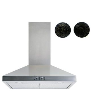 Winflo Convertible Wall-Mount Range Hood, Charcoal Filters, 36"