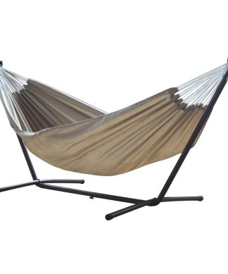 Vivere's Combo, Sunbrella Sand Hammock With Stand, 9'