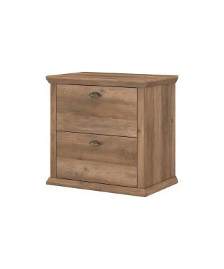 Yorktown 2 Drawer Lateral File Cabinet in Reclaimed Pine - Engineered Wood