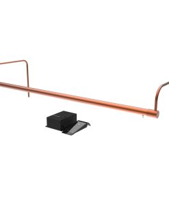30" Tru-Slim Picture Light, Rose Gold With Hard Wire Kit and Remote