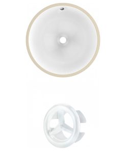 15.25-in. W Bathroom Undermount Sink Set RPBK-20447