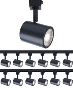 WAC Lighting H-8010-30-12 Pack of (12) Charge H-Track 6" Tall - Black