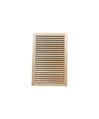 Wood Return Air Grille, 16"x30", Standard Square Edge