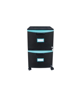 2-Drawer Mobile Filing Cabinet