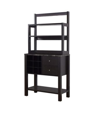 Well- Designed Efficient Baker's Rack, Dark Brown