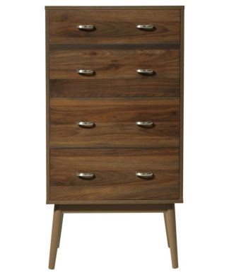 4D Concepts Montage Midcentury 4 Drawer Chest 151004