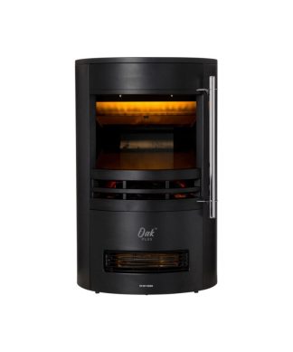 25.50"H Modern Freestanding Electric Fireplace