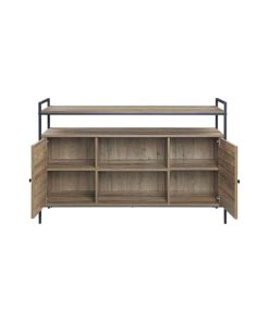 52 inch rust OAK TV stand antique TV media console