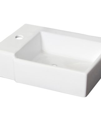 16.25-in. W Bathroom Vessel Sink RPBK-1307