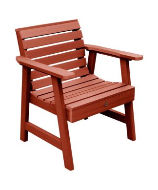 Weatherly Garden Chair, Rustic Red