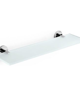 WS Bath Collections Duemila 5526+5578-G 23-3/10" Brass Shelf - Polished Chrome