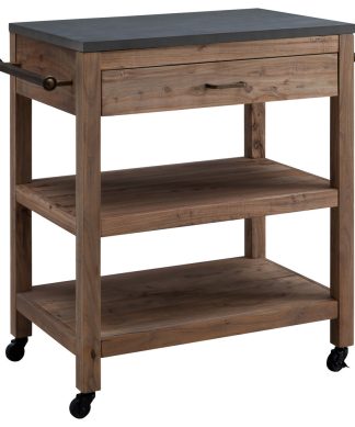 Willhof Rolling Kitchen Island With Storage