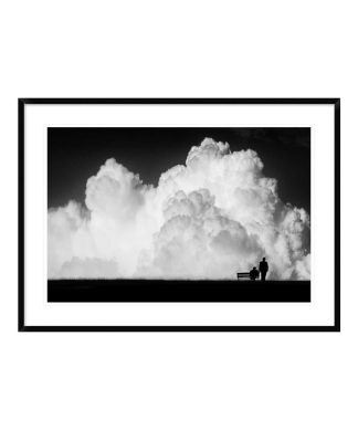 "Waiting For The Storm" Framed Digital Print by Stefan Eisele, 44x32"