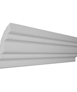 56', 5.5" Style 3 Vaulted Foam Crown Molding W/ Precut Corners (4 inside)