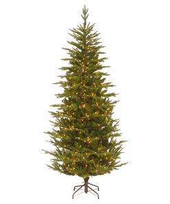 7 1/2' Frasier Grande Slim Tree With 600-Light Clear